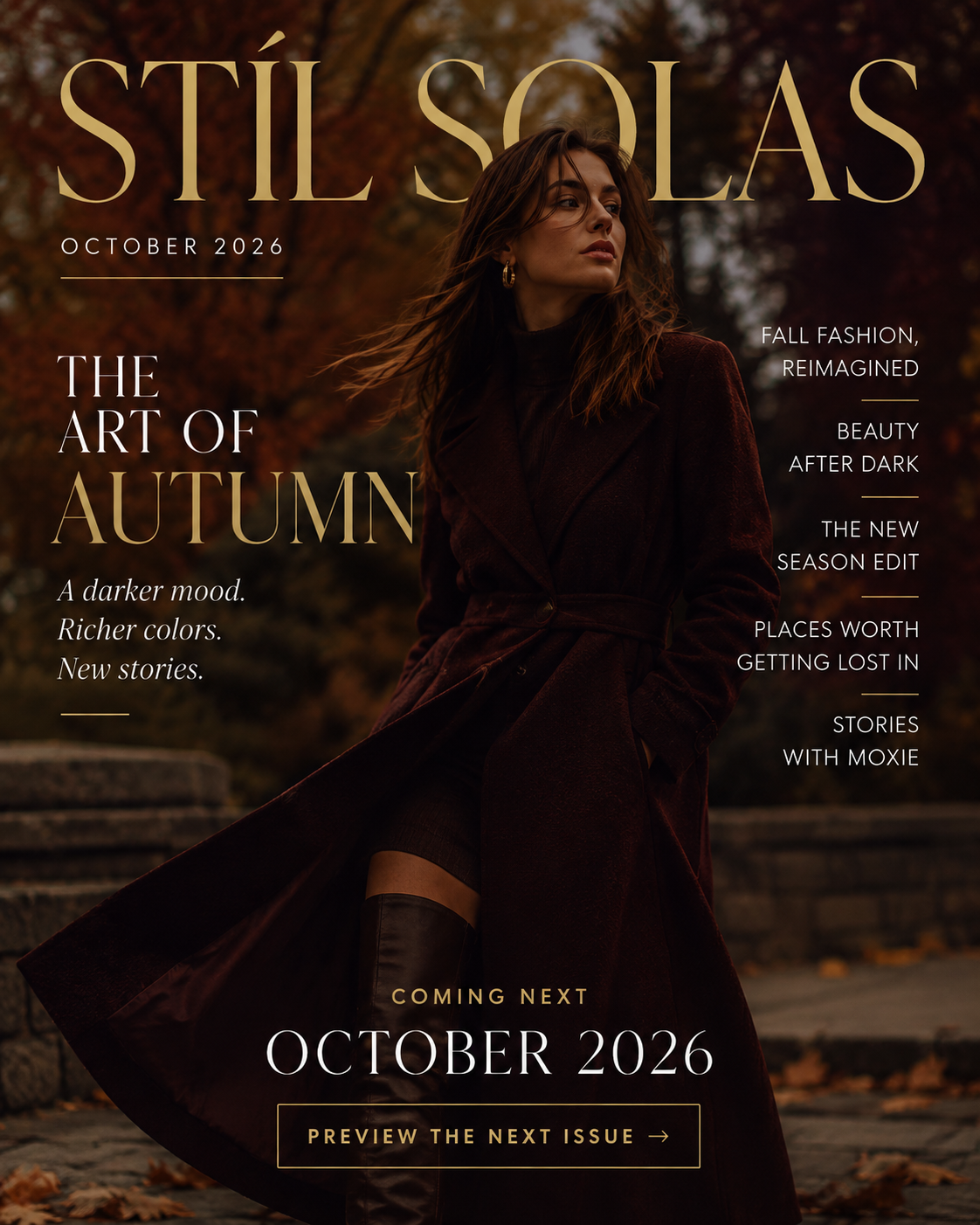 Stíl Solas Feature Showcase