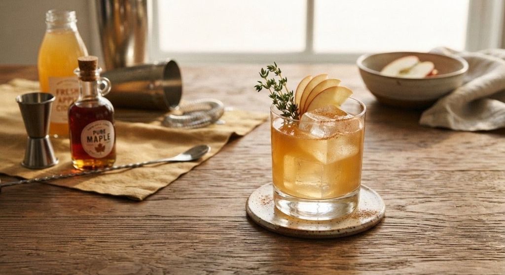 Maple Apple Bourbon Sour