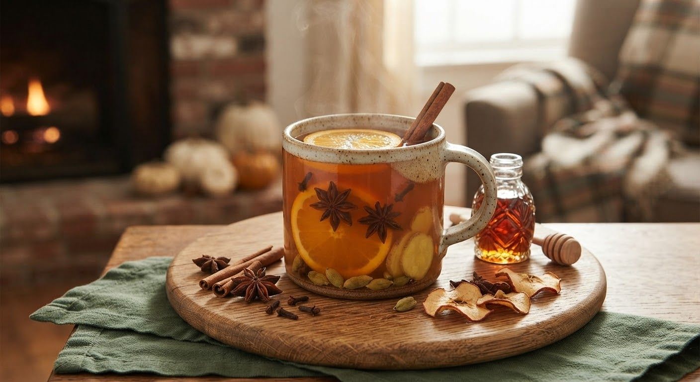 Spiced Hearthside Apple Cider