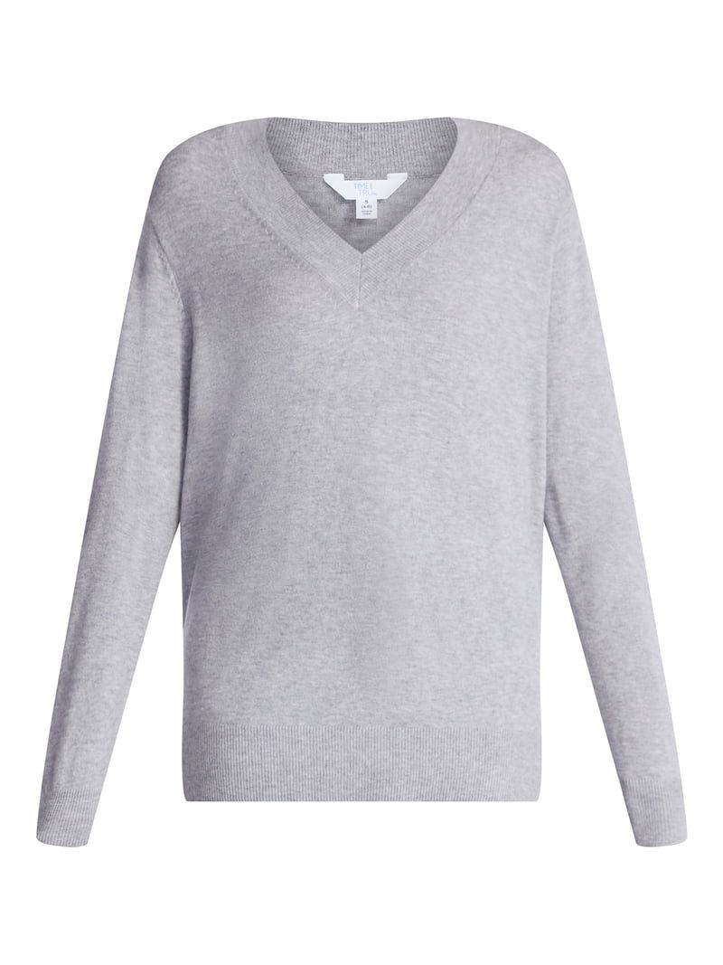 Lightweight V-Neck Pullover Sweater