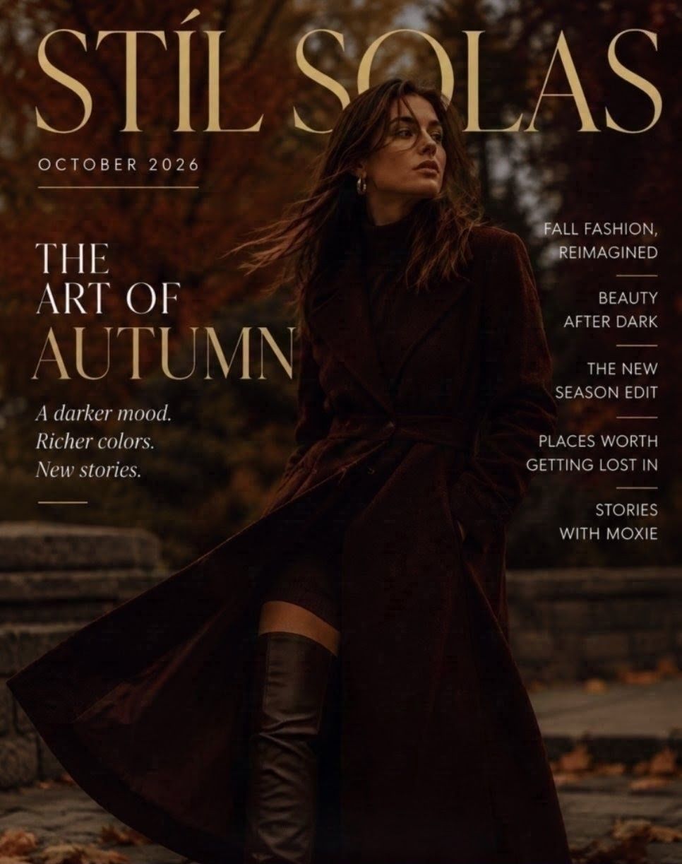 Stíl Solas Magazine Cover
